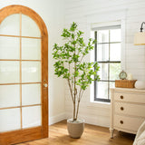6' Artificial Minimalist Japanese Pieris Tree