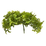 6” Moss Artificial Bush Flower (Set of 12)