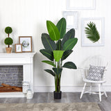 69” Traveler's Palm Artificial Tree