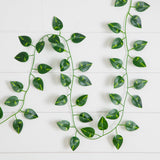 7’ Artificial Dieffenbachia Garland - Set of 24