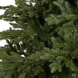 7.5’ Wyoming Spruce Artificial Christmas Tree with 650 Clear LED Lights and 1701 Bendable Branches