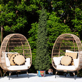 8’ UV Resistant Artificial Boxwood Topiary Tree (Indoor/Outdoor)