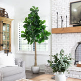 9’ Artificial Fiddle Leaf Fig Tree