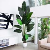 9’ Artificial Traveler's Palm Tree