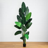 9’ Artificial Traveler's Palm Tree