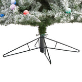 9.5' Flocked British Columbia Mountain Fir Artificial Christmas Tree
