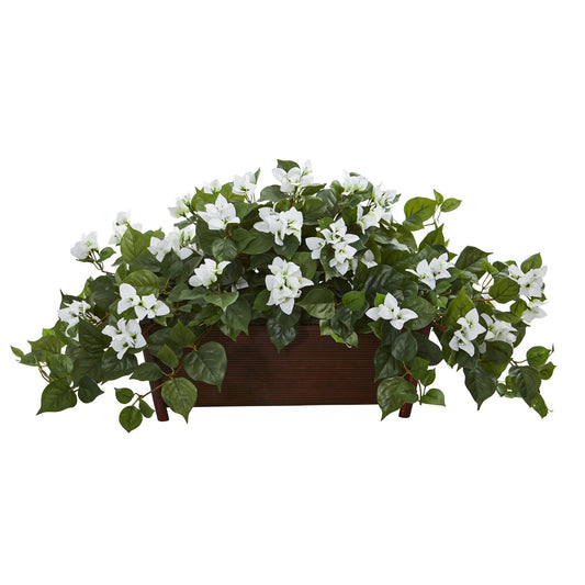Bougainvillea Artificial Plant in Decorative Planter