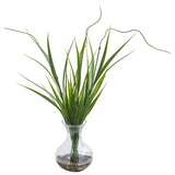 Grass Artificial Plant in Vase (Set of 3)