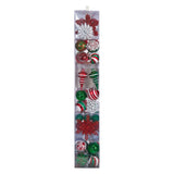 70 Red and Green Shatterproof Christmas Tree Ornament Set with Re-Useable Container