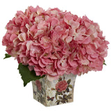 Hydrangea with Floral Planter