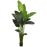 7' Traveler's Palm Artificial Tree
