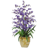 Triple Dancing Lady Silk Flower Arrangement