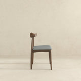 Destiny Grey Fabric Dining Chair (Set Of 2)
