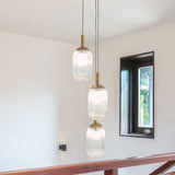 Gala Pendant Lamp - Bronze and Clear