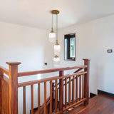 Gala Pendant Lamp - Bronze and Clear