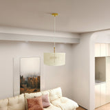 Glacier Pendant Lamp - Oak + Natural + Gold