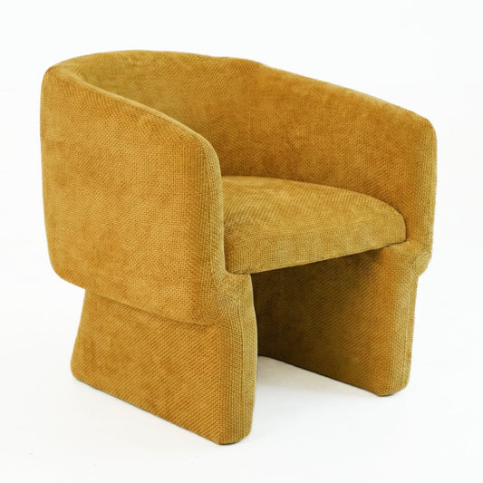 Wichita Gold Chenille Lounge Chair