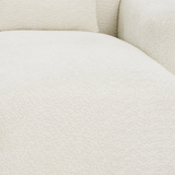 Haledon 3-Piece Sand Boucle Right Sectional Sofa