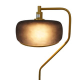 Astris Floor Lamp Black Sprayed and Gold