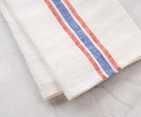 Striped Linen Tea Towels - Set of 2