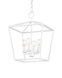 Denison Small White Lantern