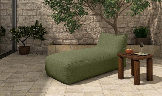 Lirio Outdoor Chaise Green