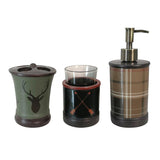 Aztec Bear 3PC Bath Countertop Accessory Set, 4 MOQ