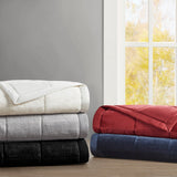 Heiq Smart Temperature Down Alternative Blanket, Black