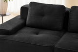CORDELIA 153" 4-Seater Sofa with 1 Ottoman