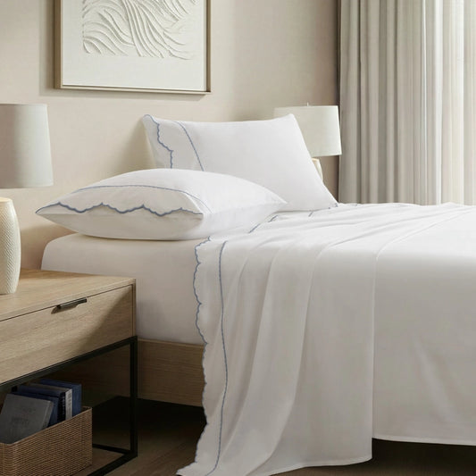 Premium 300 Thread Count Cotton Sheet Set, Blue