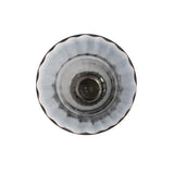 Ayers Smoked Glass Trumpet Vase Short