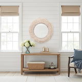 Fringe Round Mirror
