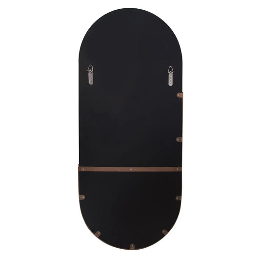 Dante Stainless Steel Rose Gold Capsule Mirror