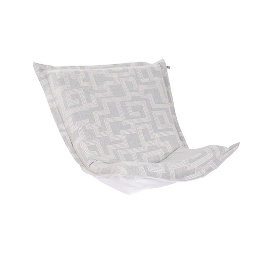 Indoor/Outdoor Puff Chair Cover & Cushion Syros Fog