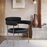 Blake - Dining Chair With Bronze Legs (Set of 2)