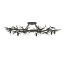 Rainforest Bronze Semi-Flush Mount