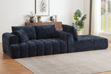 ELARA 108" Chenille Right Chaise Sofa