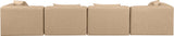 Cube - Modular 4 Piece Sofa - Tan