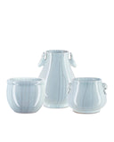 Imperial White Modern Shoulder Vase