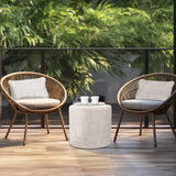 Indoor/Outdoor No Tip Cylinder Short Syros Natural