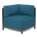 Axis 4pc Sectional Seascape Turquoise Titanium Frame