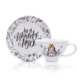 Disney Alice in Wonderland Teacup & Saucer Set