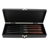 Laguiole Connoisseur Rosewood Steak Knives Set of 4