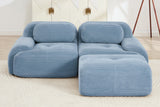 MIA 82'' Loveseat with 1 Ottoman
