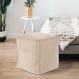 Square Pouf Bella Sand