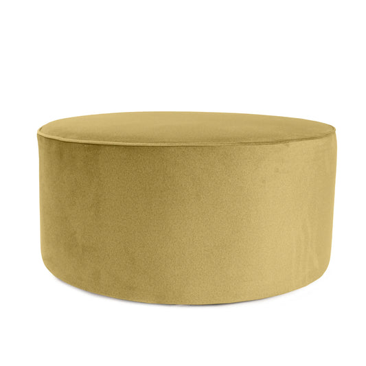 Universal 36" Round Ottoman Cover Qivuit Green