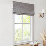 Total Blackout Cordless Roman Shade, Grey