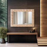 Robin Baron Winfield Wooden Rectangular Vanity Mirror