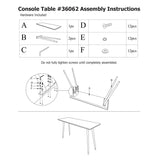 Soho Wood Console Table