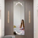 Adelard Mirror in Antique Silver